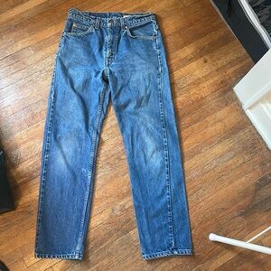 Vintage Levis 505– orange tag jeans with zipper fly